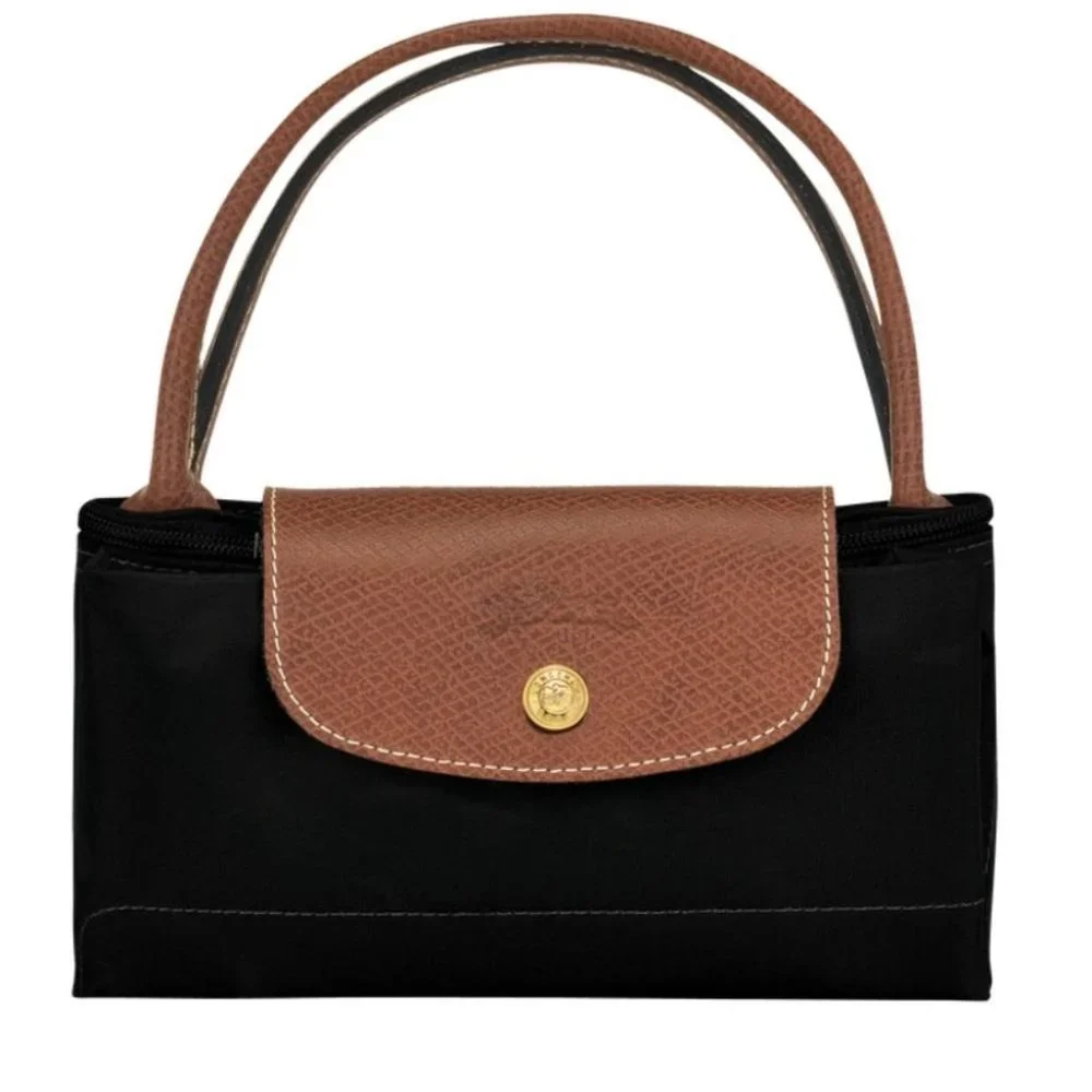 Authentic LONGCHAMP Le Pliage Small Black Tote - Picture 4 of 8